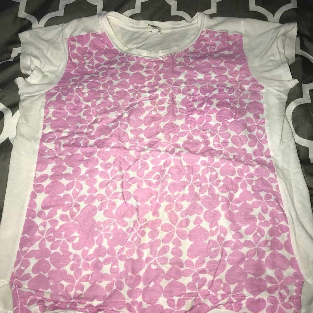J Crew girl tee